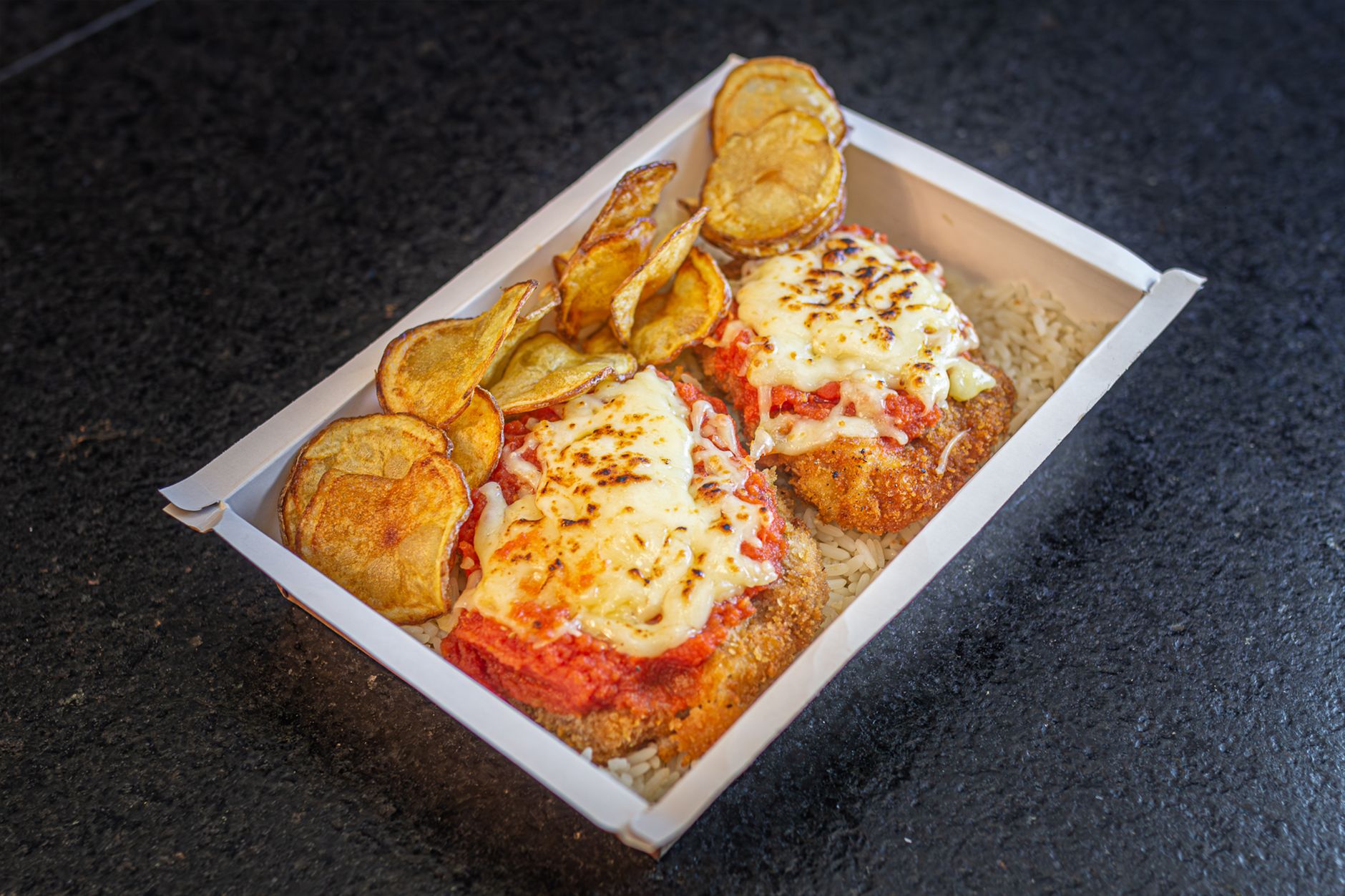 Plateaux repas équipe à Lorient